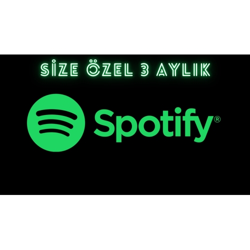  3 Aylık Global Spotify Premium Üyeliği